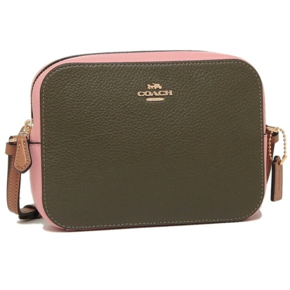 Coach Handbags - COACH Women's Mini Camera Colorblock Crossbody Bag